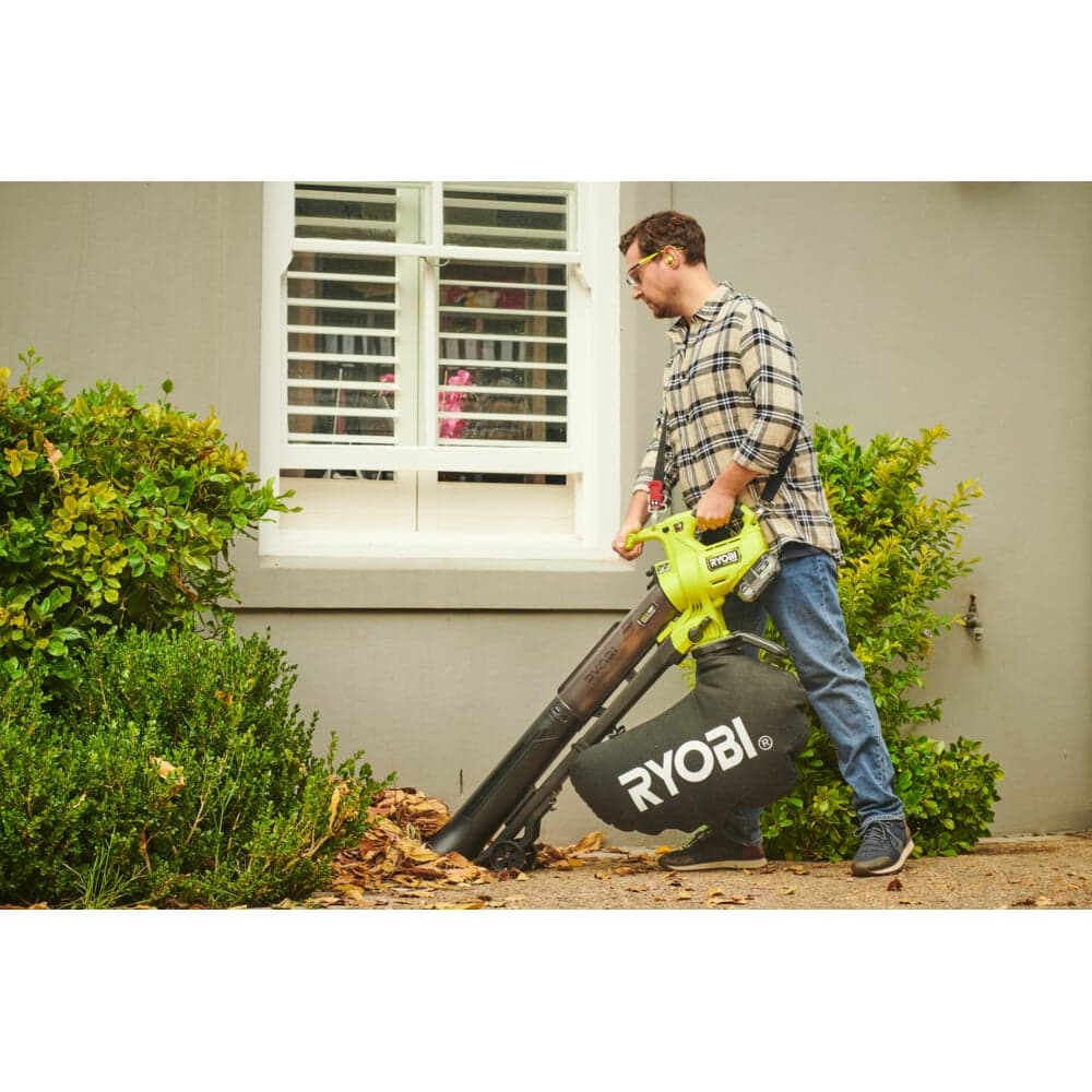Бесщеточный садовый пылесос-воздуходувка Ryobi ONE+ 18В RY18BVXA-150 5133005666 — фото 7