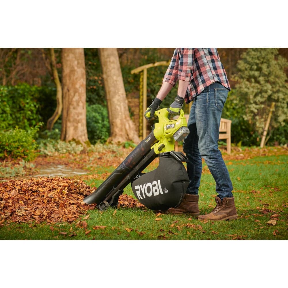 Бесщеточный садовый пылесос-воздуходувка Ryobi ONE+ 18В RY18BVXA-150 5133005666 — фото 9