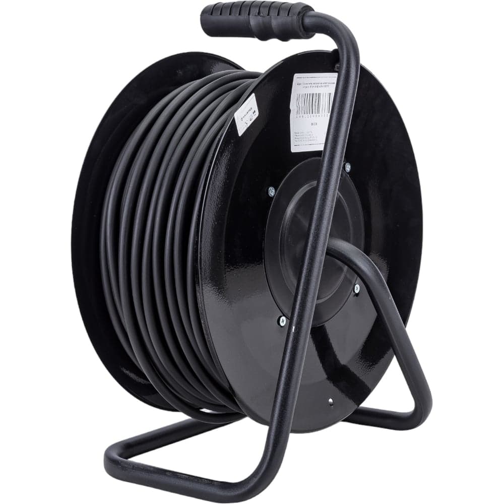 Силовой удлинитель Gigant на металлической катушке КГ 3x1,5 50 м 80078 — фото 8