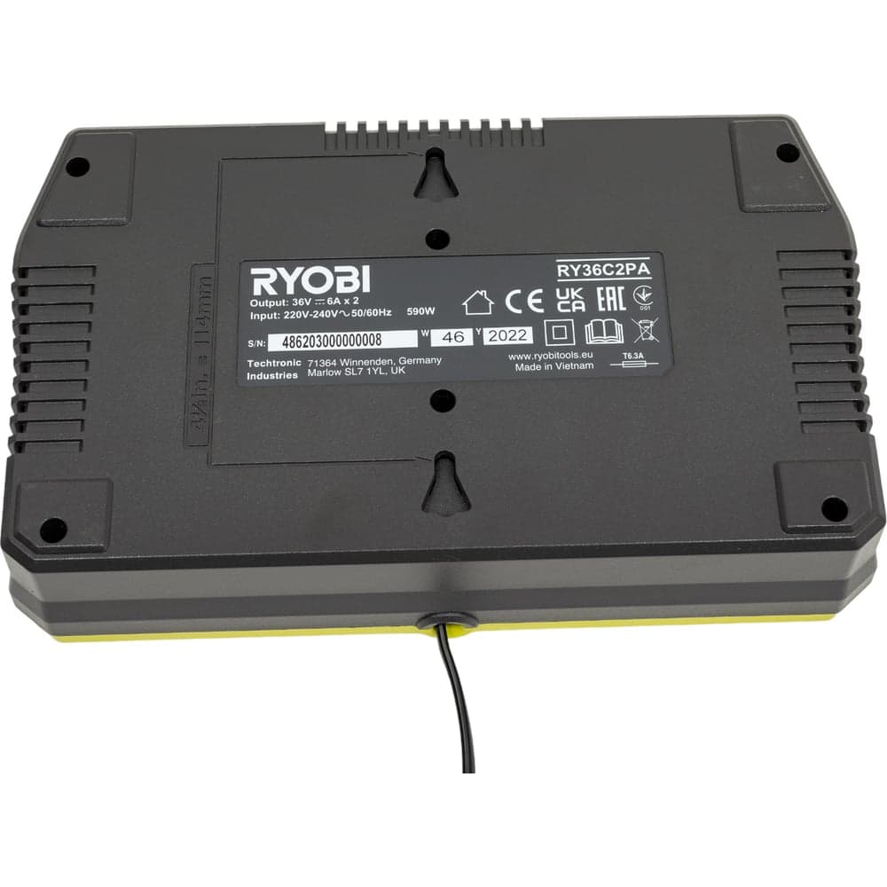 Зарядное устройство RY36C2PA 36В Ryobi 5133005741 — фото 8