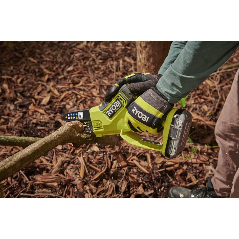 Бесщеточная цепная пила Ryobi ONE+ 18В RY18PSX15A-0 15 см 5133005779 — фото 7