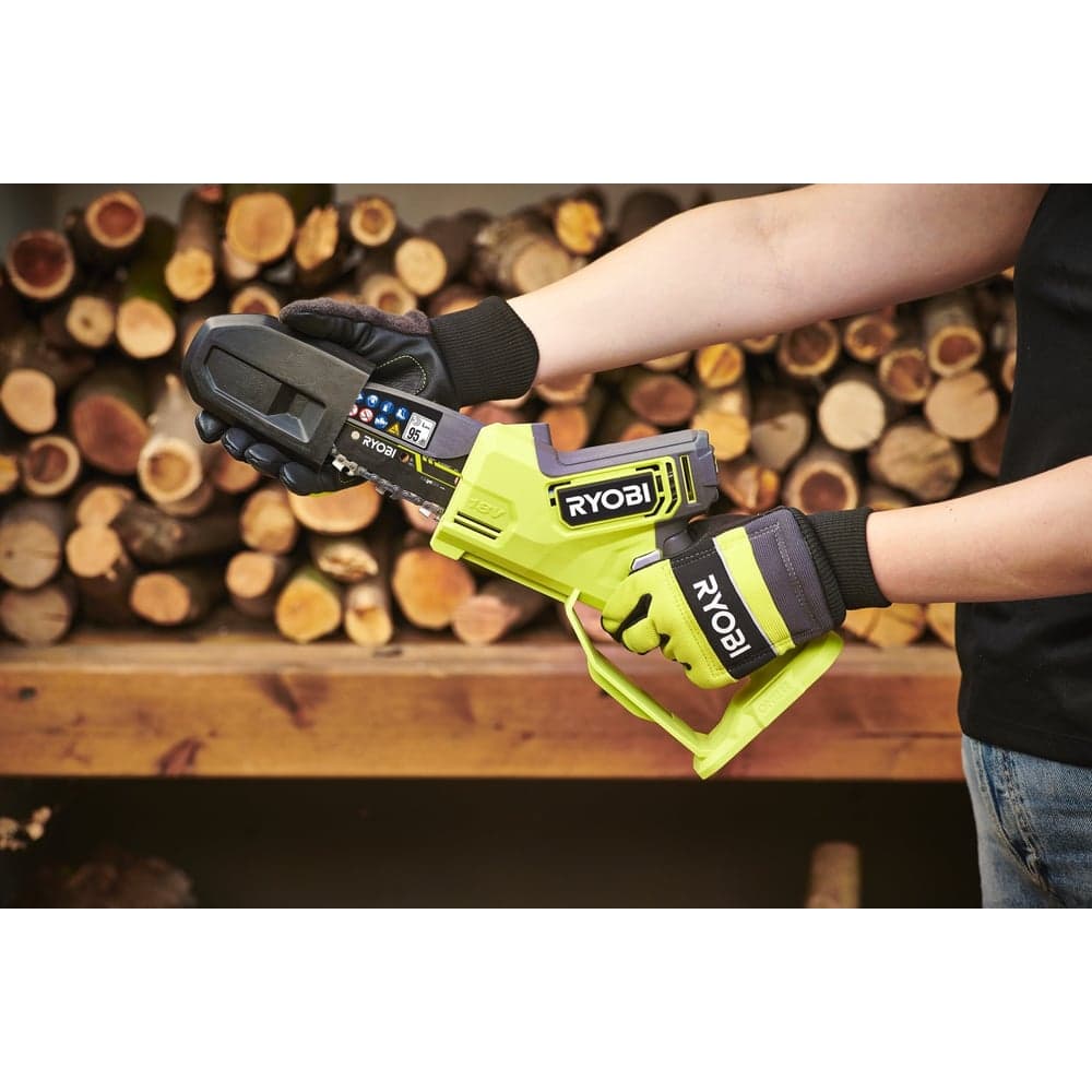 Бесщеточная цепная пила Ryobi ONE+ 18В RY18PSX10A-0 10 см 5133005433 — фото 4