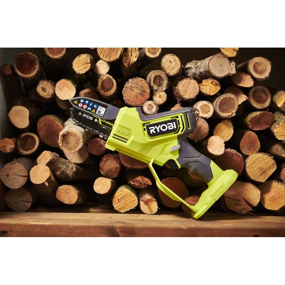 Бесщеточная цепная пила Ryobi ONE+ 18В RY18PSX10A-120 10 см 5133005434 — фото 4