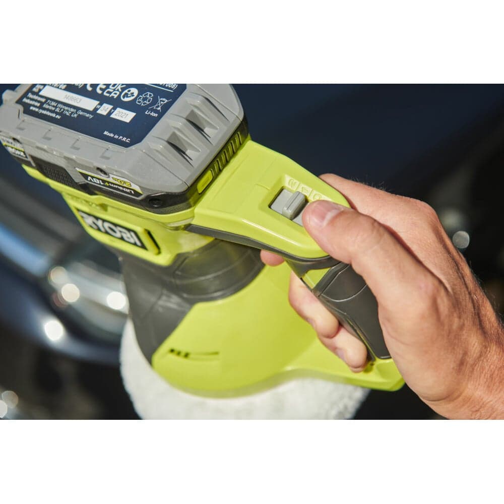 Полировальная машина Ryobi ONE+ RBP18150-0 150 мм, 18В 5133005617 — фото 8