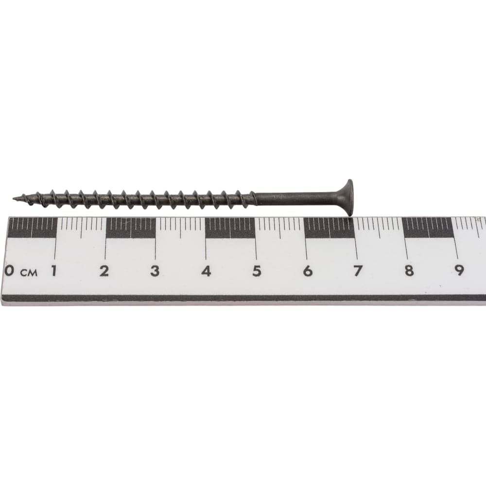 Саморезы Gigant 4,2x70, потайная головка, крупный шаг, оксидированный, 200 шт. 123556 — фото 5