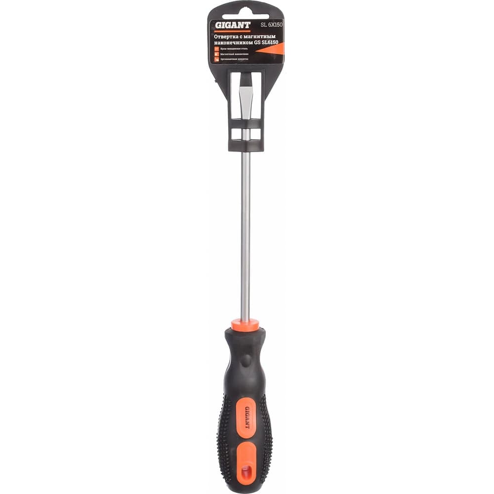 Отвертка Gigant SL 6x150 с магнитным наконечником GS SL6150