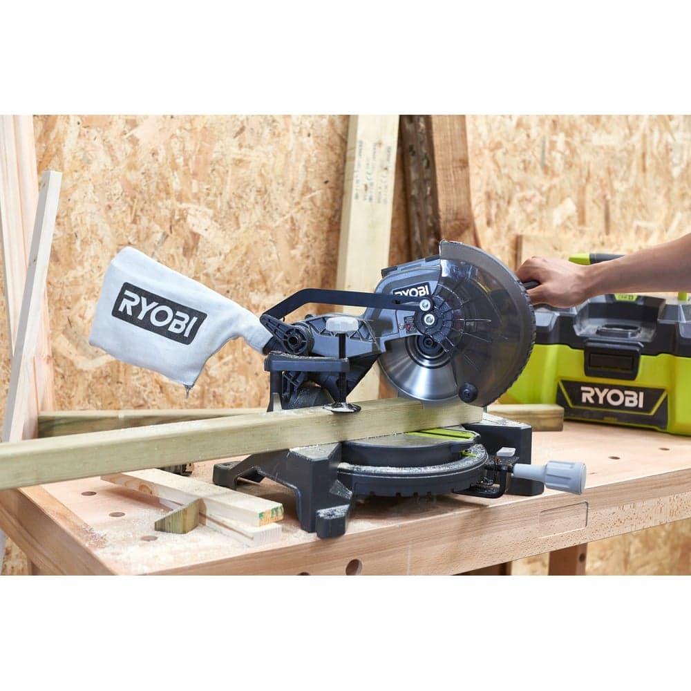 Торцовочная пила Ryobi EMS190DCL 5133000932 — фото 3