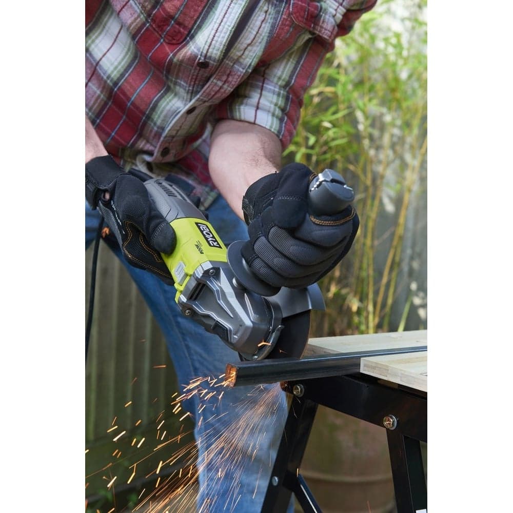 Болгарка (УШМ) Ryobi RAG800-125G 5133002491 — фото 4