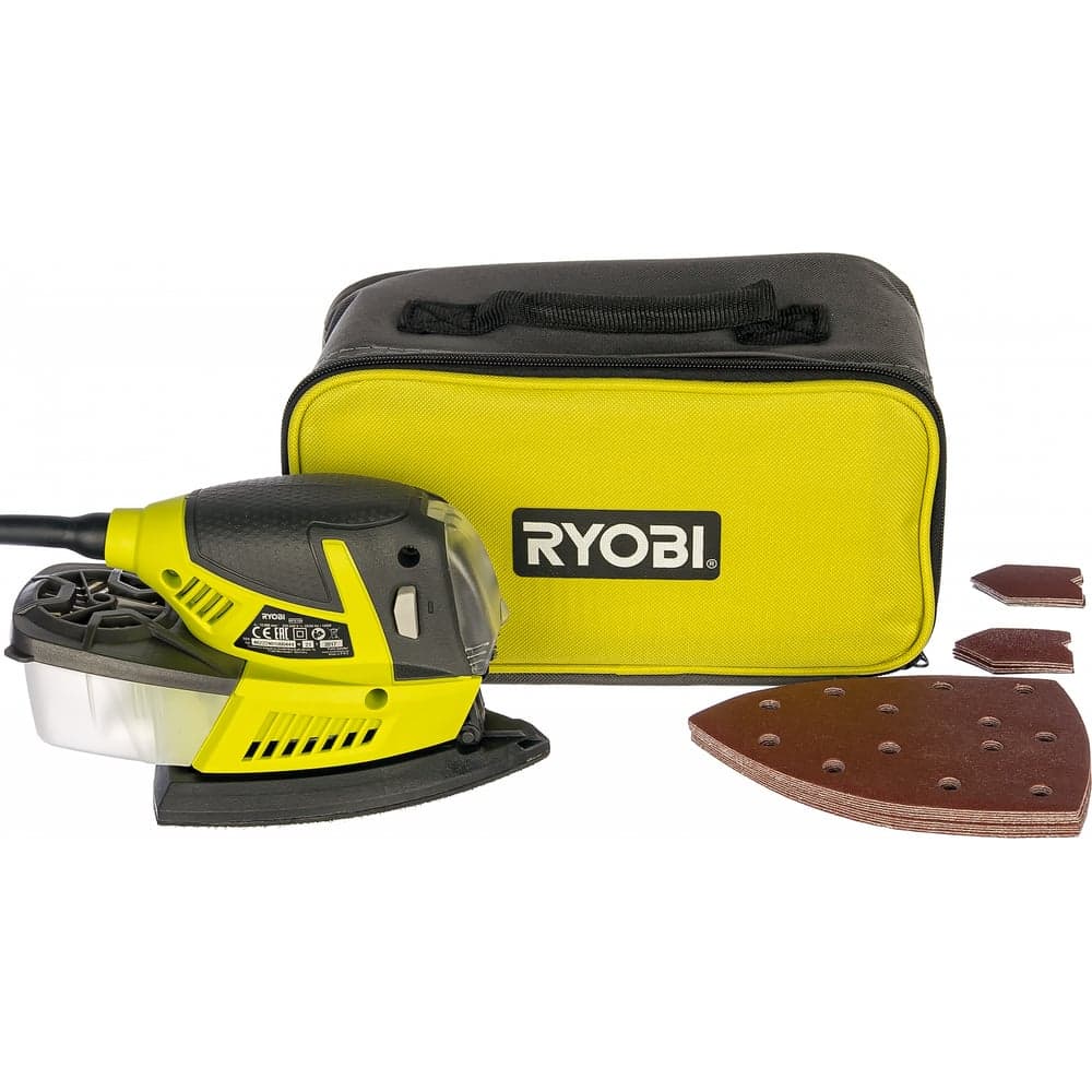 Дельташлифмашина Ryobi + 20 шлифлистов RPS100-SA20 5133002906 — фото 4