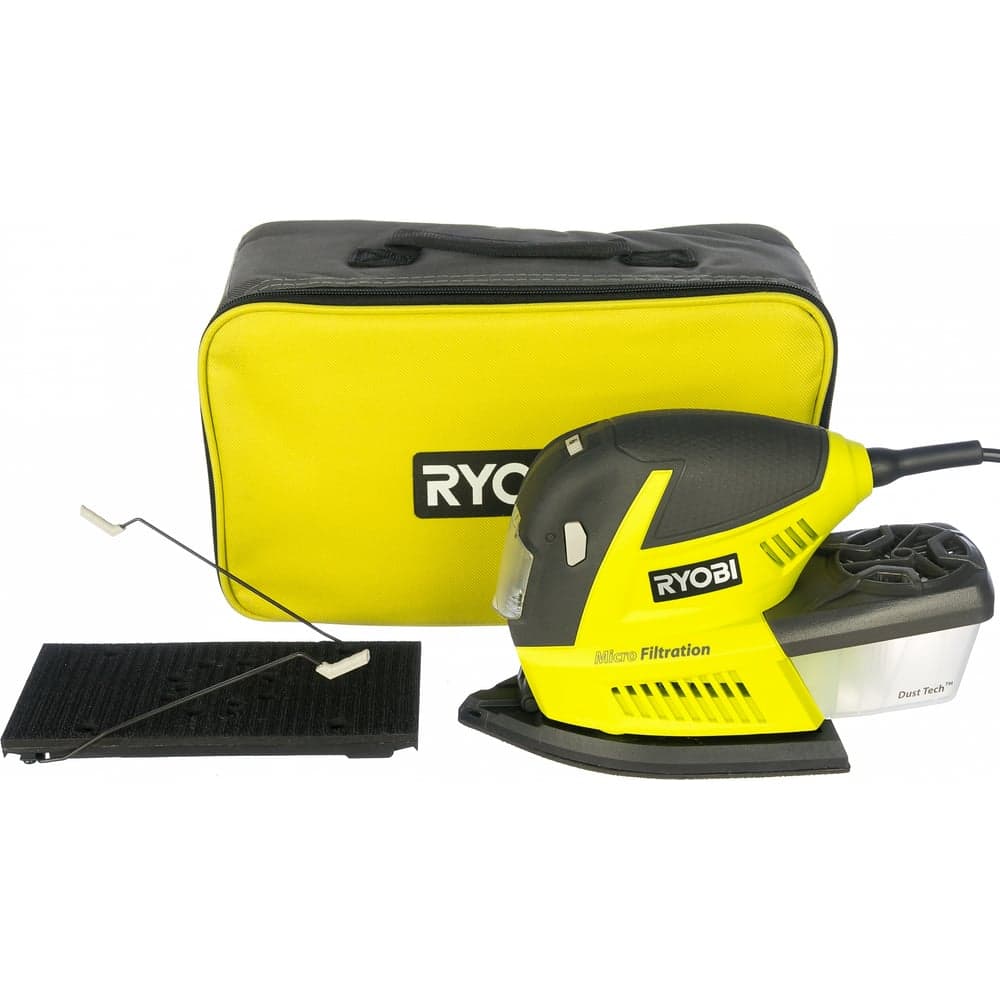 Универсальная шлифмашина Ryobi + 30 шлифлистов RMS180-SA30 5133002910 — фото 11