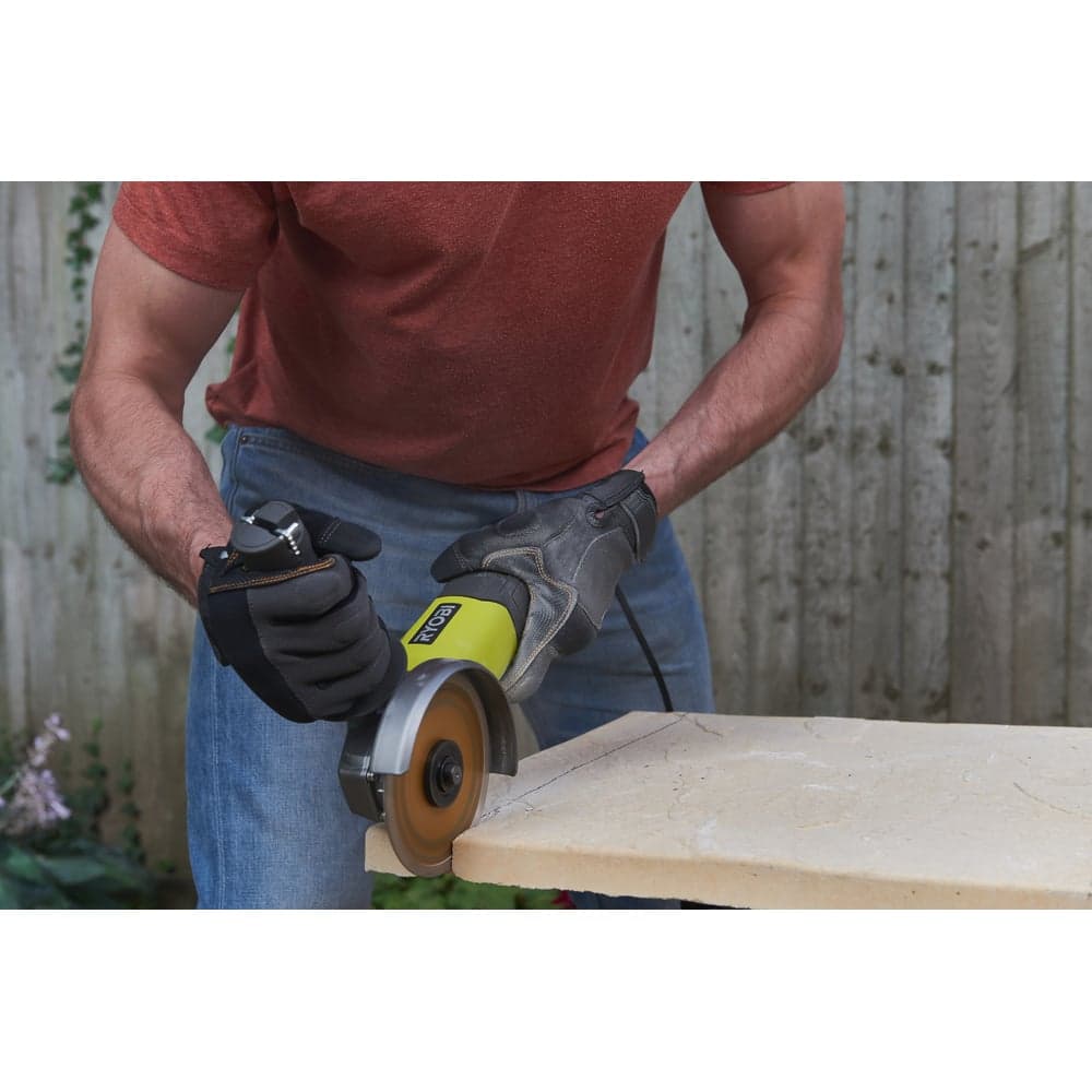 Угловая шлифмашина Ryobi RAG800-125S 5133002493 — фото 7