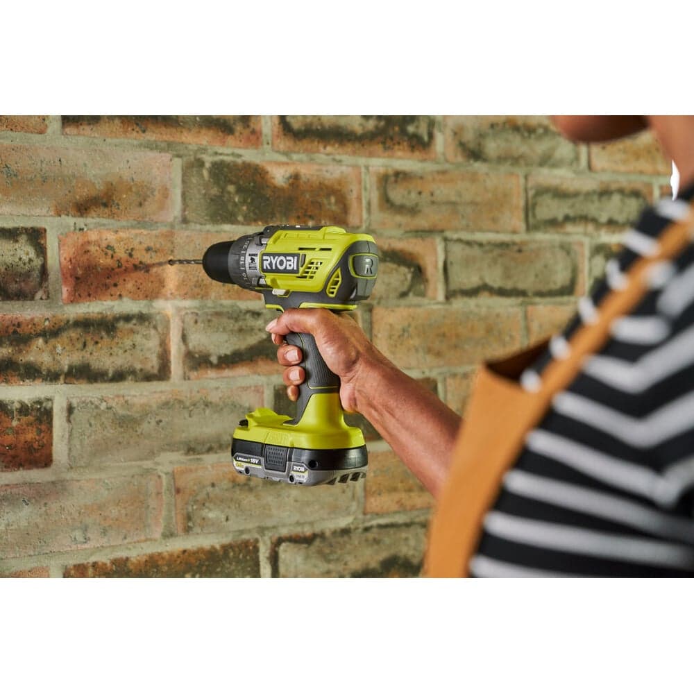 Ударная дрель-шуруповерт Ryobi ONE+ R18PD3-0 без аккумулятора в комплекте 5133002888 — фото 13