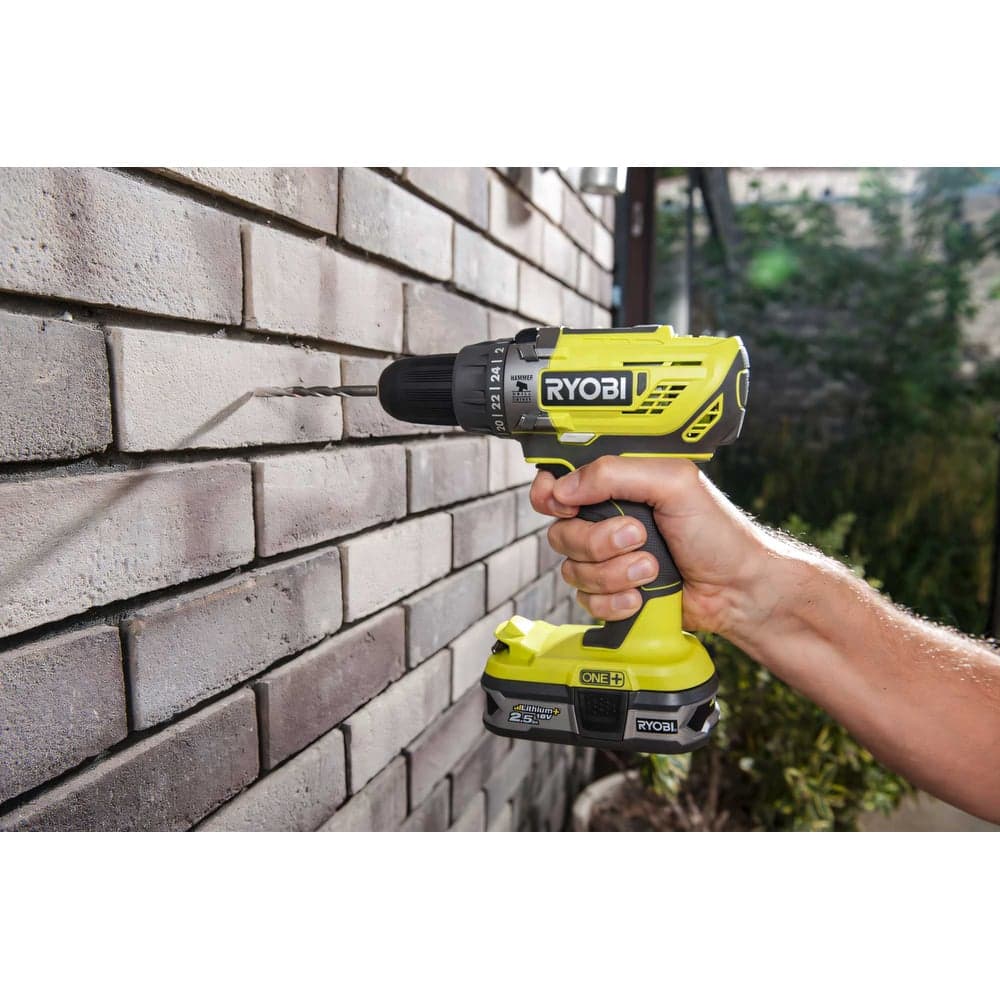 Ударная дрель-шуруповерт Ryobi ONE+ R18PD3-0 без аккумулятора в комплекте 5133002888 — фото 19
