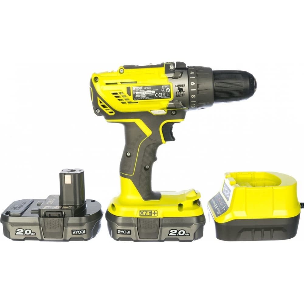 Ударная дрель-шуруповерт Ryobi ONE+ R18PD3-220S 5133003342 — фото 3