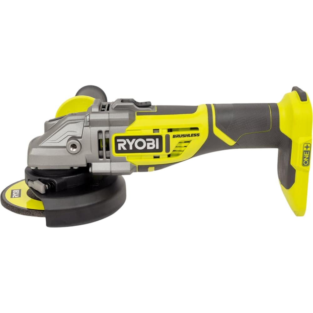 Углошлифмашина бесщеточная Ryobi ONE+ R18AG7-0 без аккумулятора в комплекте 5133002852 — фото 4