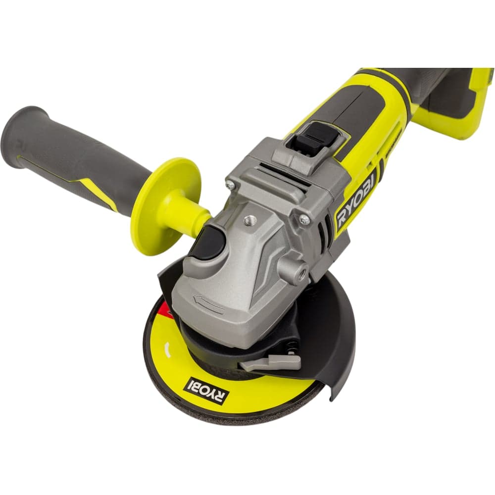 Углошлифмашина бесщеточная Ryobi ONE+ R18AG7-0 без аккумулятора в комплекте 5133002852 — фото 5