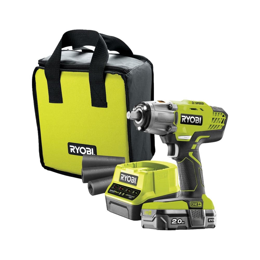Аккумуляторный гайковерт Ryobi ONE+ R18IW3-120S 5133003574 — фото 3