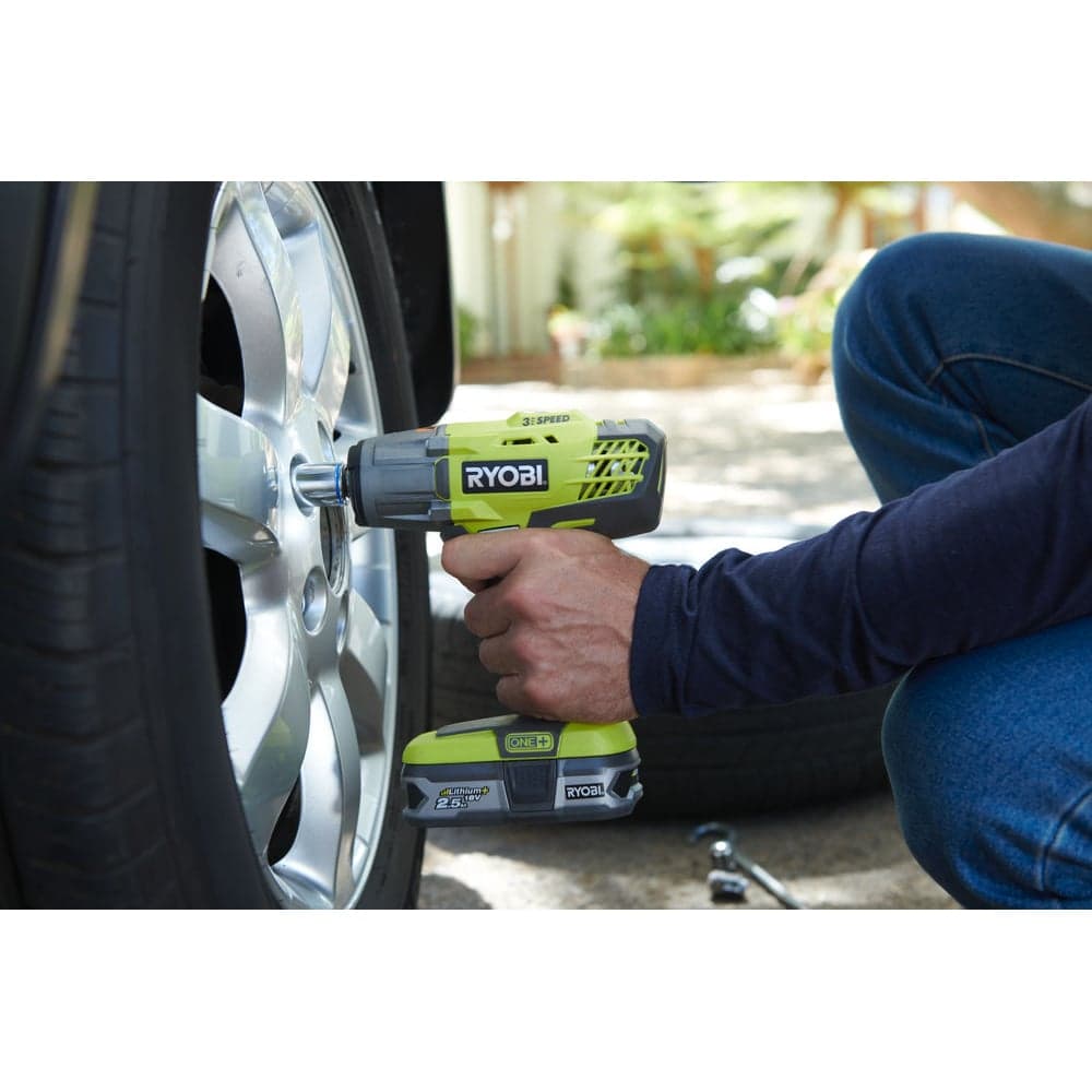 Аккумуляторный гайковерт Ryobi ONE+ R18IW3-120S 5133003574 — фото 10