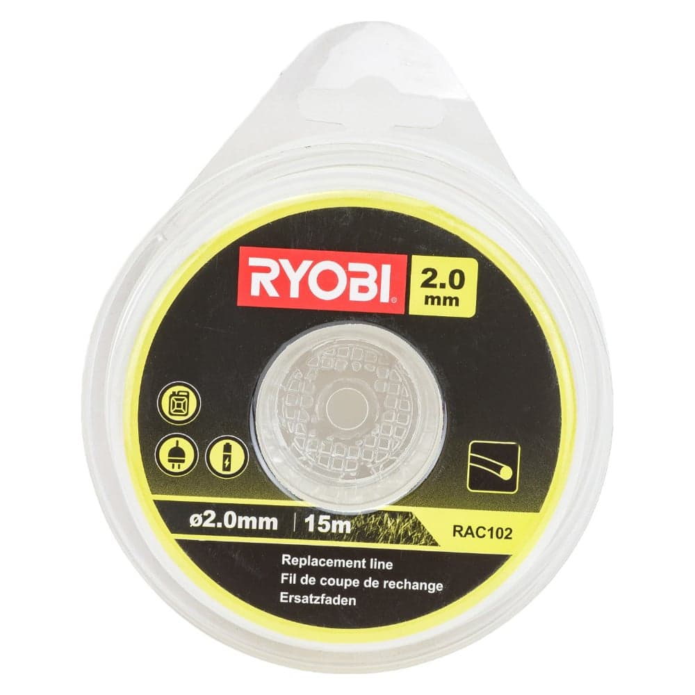 Леска (2.0 мм; 15 м; круг) RAC102 Ryobi 5132002639