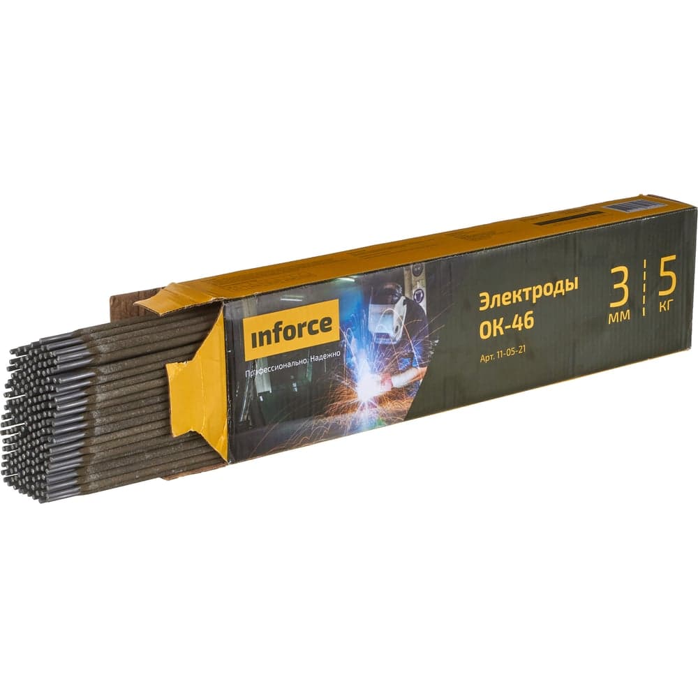 Электроды 46 (3 мм; 5 кг) Inforce 11-05-21