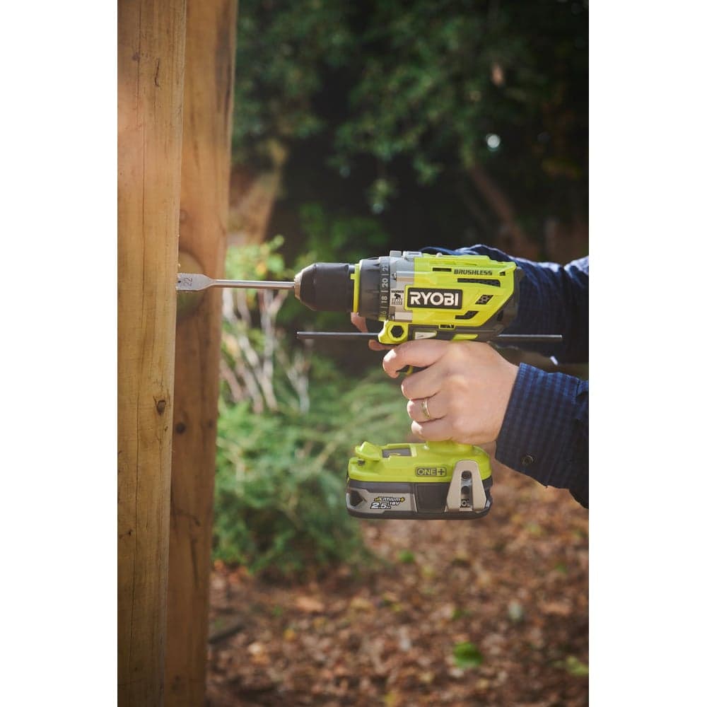 Бесщеточная ударная дрель-шуруповерт Ryobi ONE+ R18PD7-0 5133003941 — фото 3