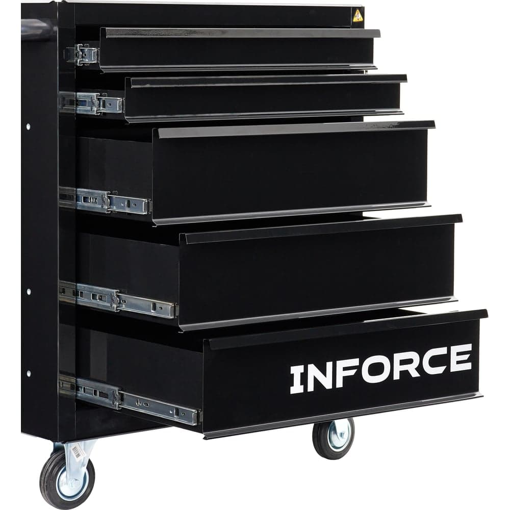 Инструментальная тележка Inforce 5 ящиков, габариты без упаковки 745х465х825мм 06-01-14 — фото 3