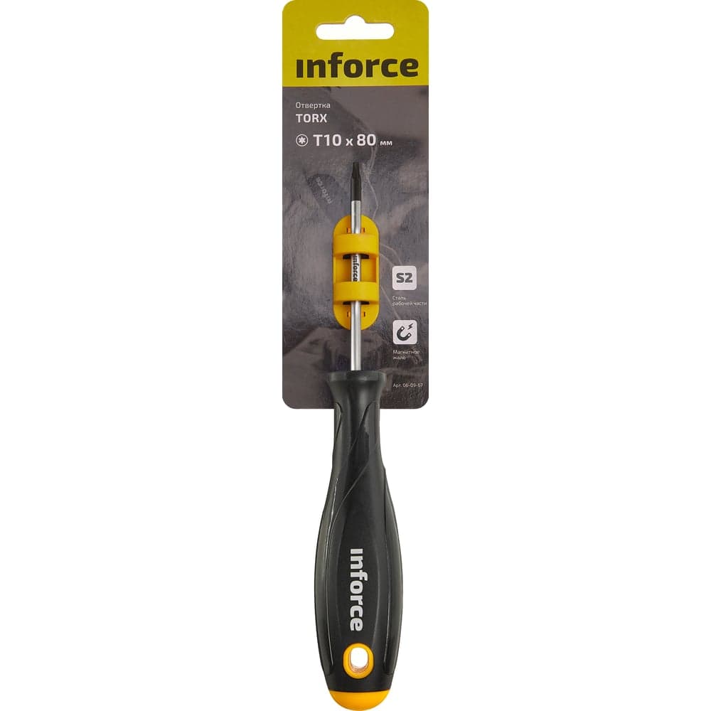 Отвертка TORX Inforce T10x80 06-09-67 — фото 7