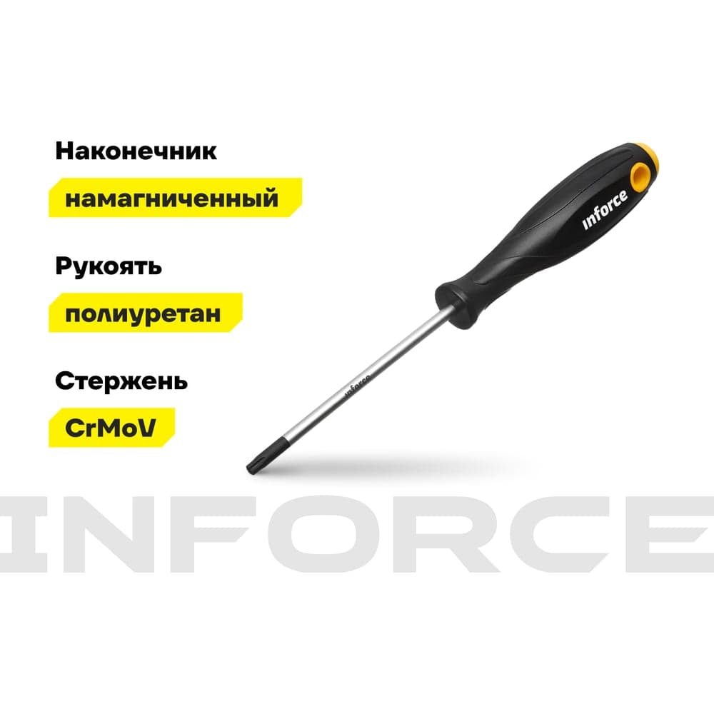 Отвертка Inforce TORX T25x100 06-09-69 — фото 3