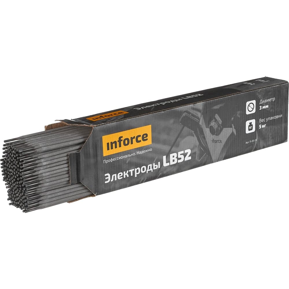 Электроды LB52 (3 мм; 5 кг) Inforce 11-05-23