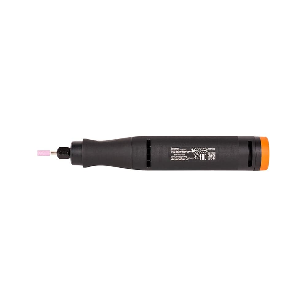 Гравировальная машинка WORX WX739.9 + Выжигатель WORX WX744.9, 20 В, 2 Ач, адаптер, ЗУ, кейс WX988 — фото 7