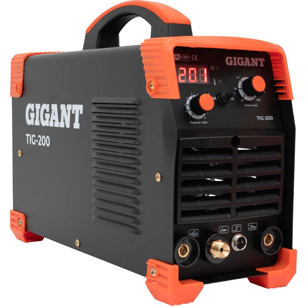 Сварочный инвертор (200 А; поджиг HF; ПВ 60%) Gigant TIG-200 — фото 3