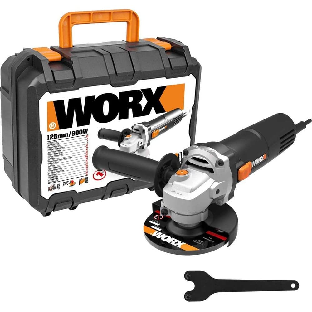 Угловая шлифовальная машина WORX 900 Вт, 125 мм WX718 — фото 5