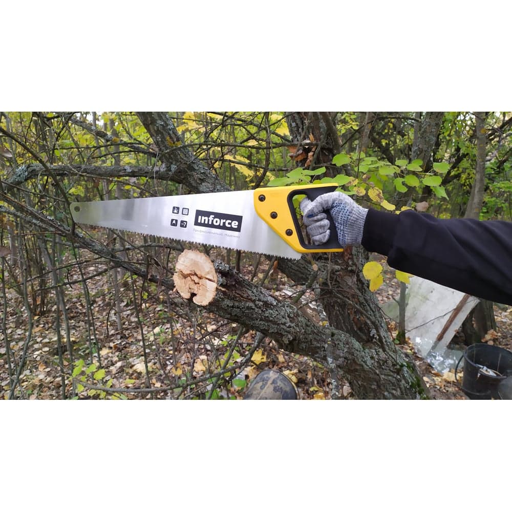 Ножовка по дереву Inforce 500 мм 06-08-18 — фото 13