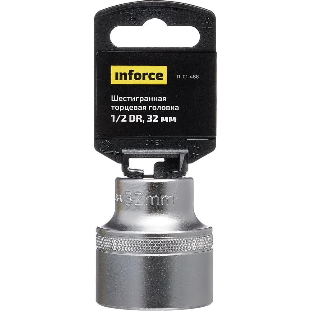 Головка торцевая шестигранная (32 мм; 1/2DR) Inforce 11-01-488 — фото 2