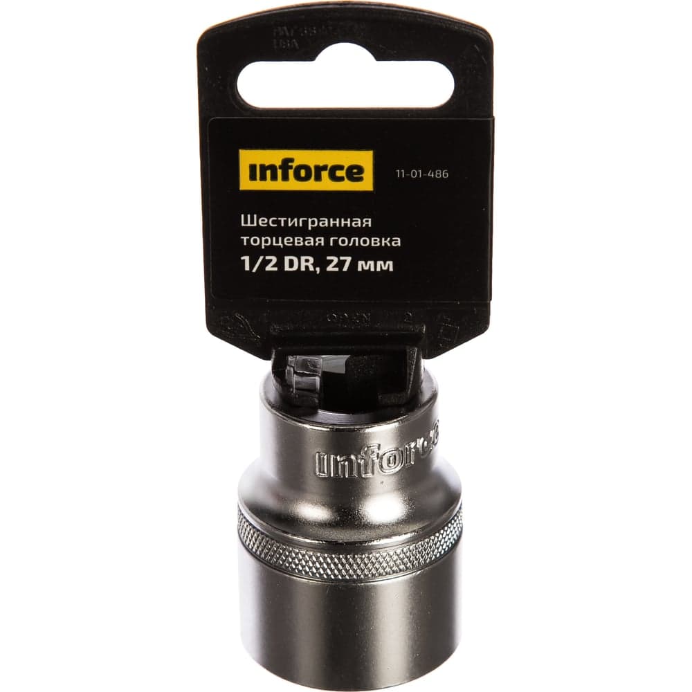 Головка торцевая шестигранная (27 мм; 1/2DR) Inforce 11-01-486 — фото 3