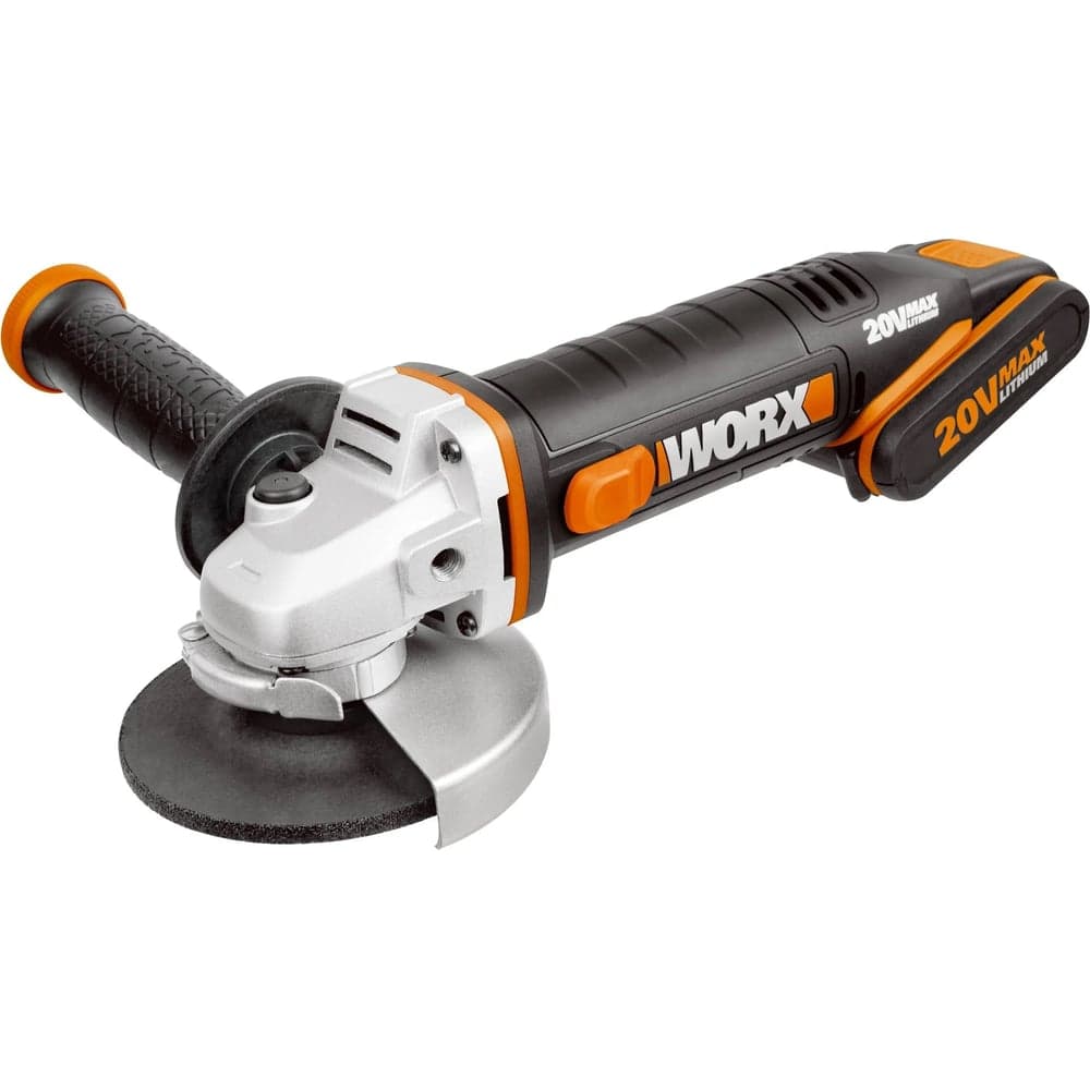 Аккумуляторная угловая шлифмашина WORX кейс WX800 — фото 5