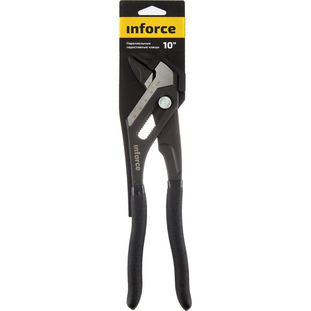Переставные клещи - гаечный ключ 10" Inforce 06-05-89 — фото 2