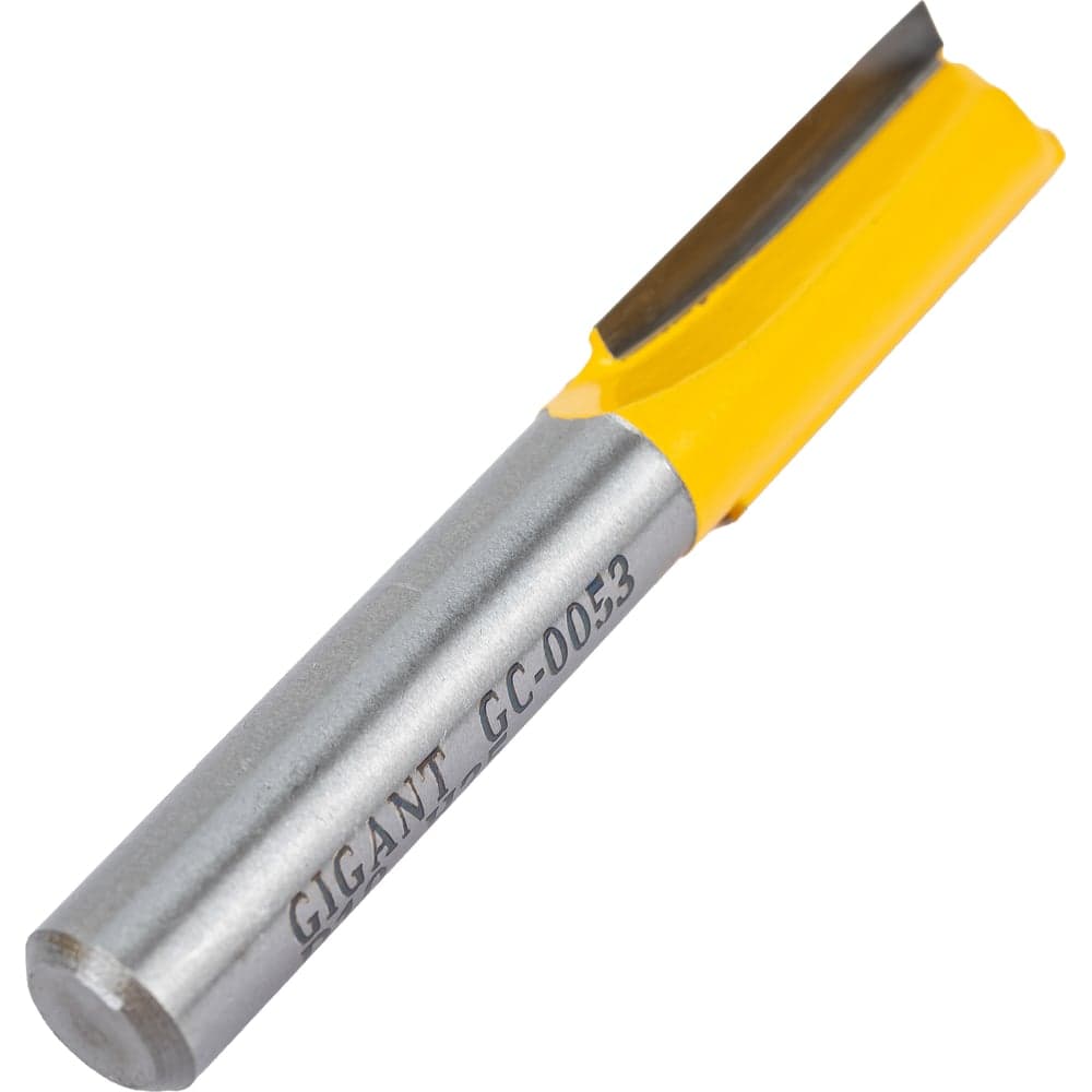 Фреза пазовая прямая D10 мм, H25 мм, хвостовик 8 мм Gigant GC-0053 — фото 3