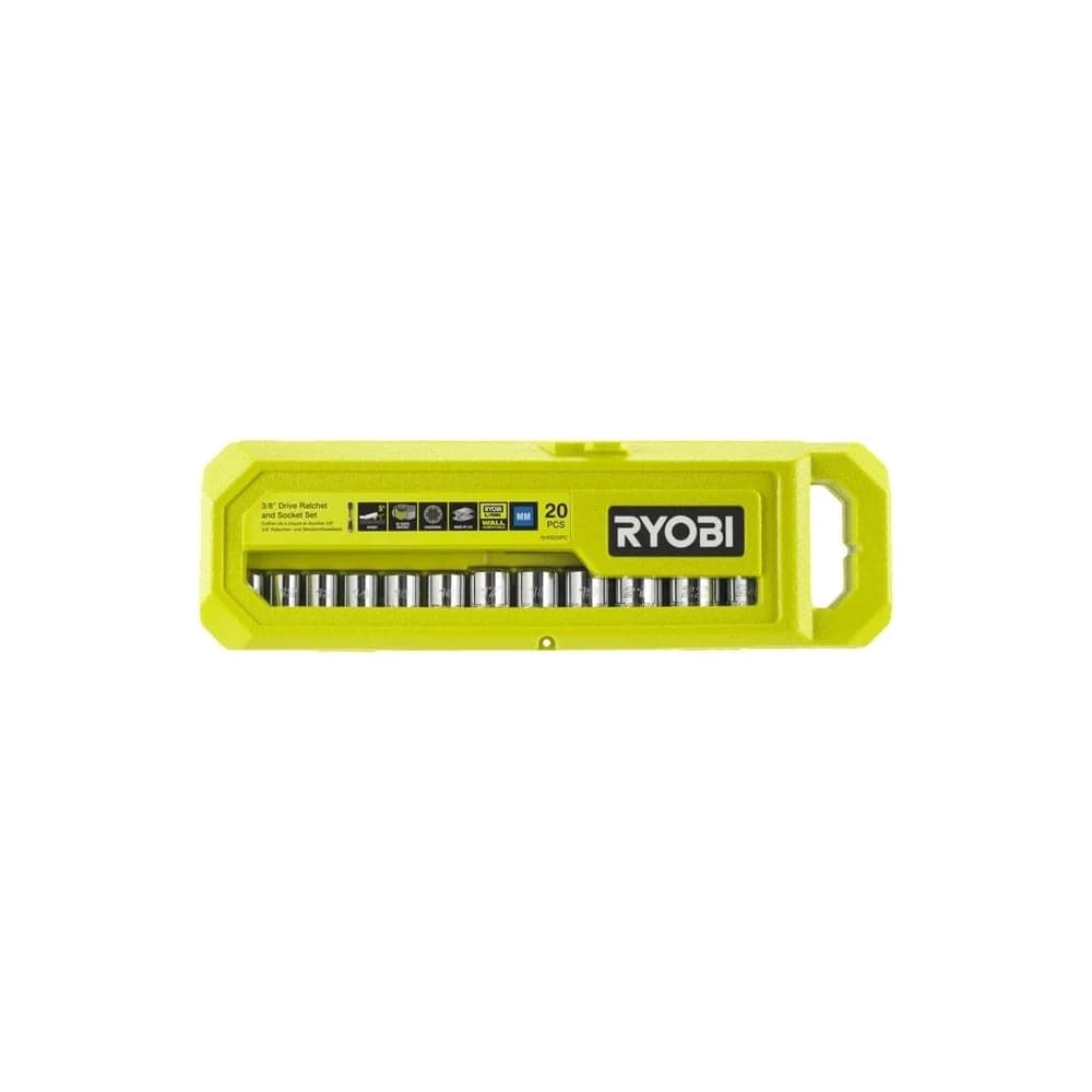 Набор из трещотки и торцевых головок Ryobi RHRS20PC 5132006069 — фото 2
