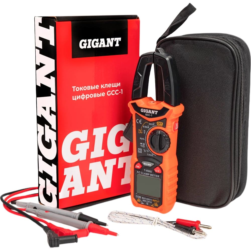 Токовые цифровые клещи Gigant GCC-1 — фото 6