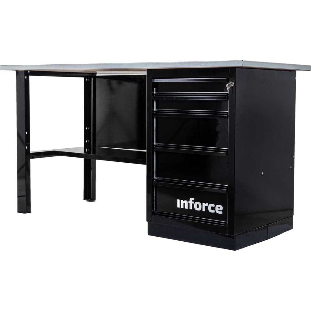 Верстак с драйвером Inforce 1600х686х845 LW-2 допустимая нагрузка на стол 1000кг, 05-01-006 — фото 12