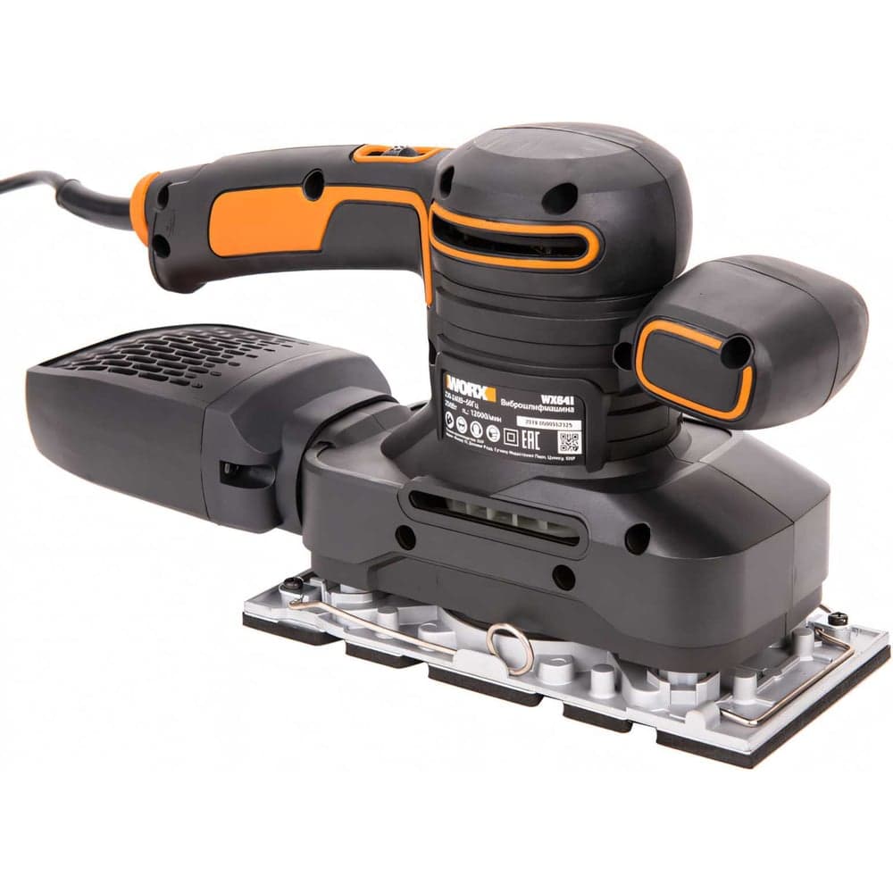 Электрическая виброшлифмашина WORX 250Вт WX641 — фото 2