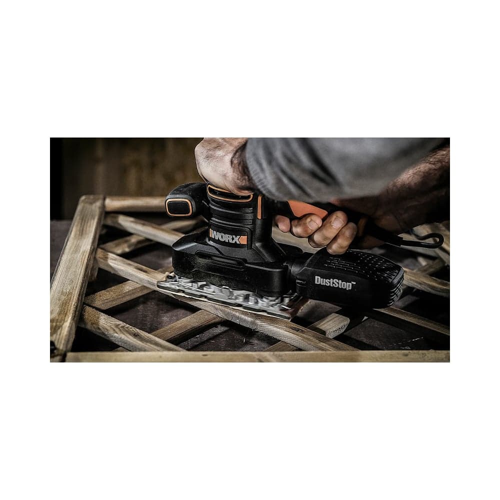Электрическая виброшлифмашина WORX 250Вт WX641 — фото 6