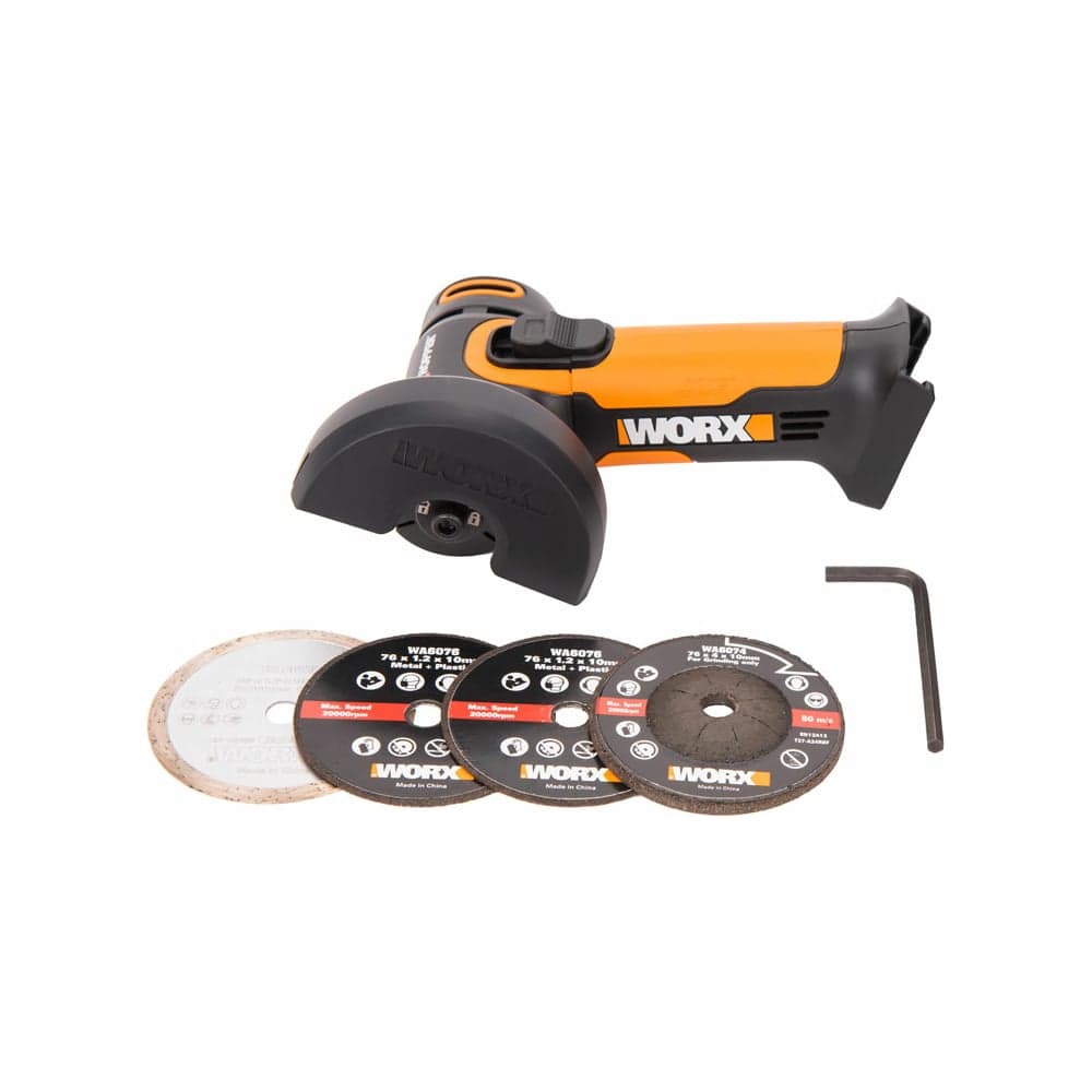 Угловая аккумуляторная шлифмашина WORX WX801 — фото 4