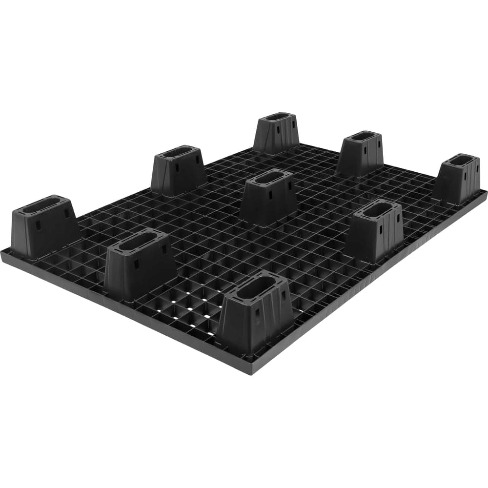 Паллет Gigant 1200x800x140 вкладываемый на ножках чёрный 34202 — фото 5