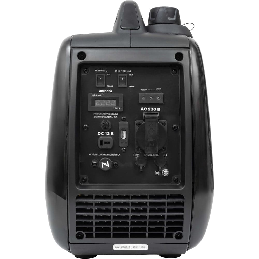 Инверторный генератор Inforce (2,2 кВт; USB; дисплей; тихий) IGC 2200 — фото 8