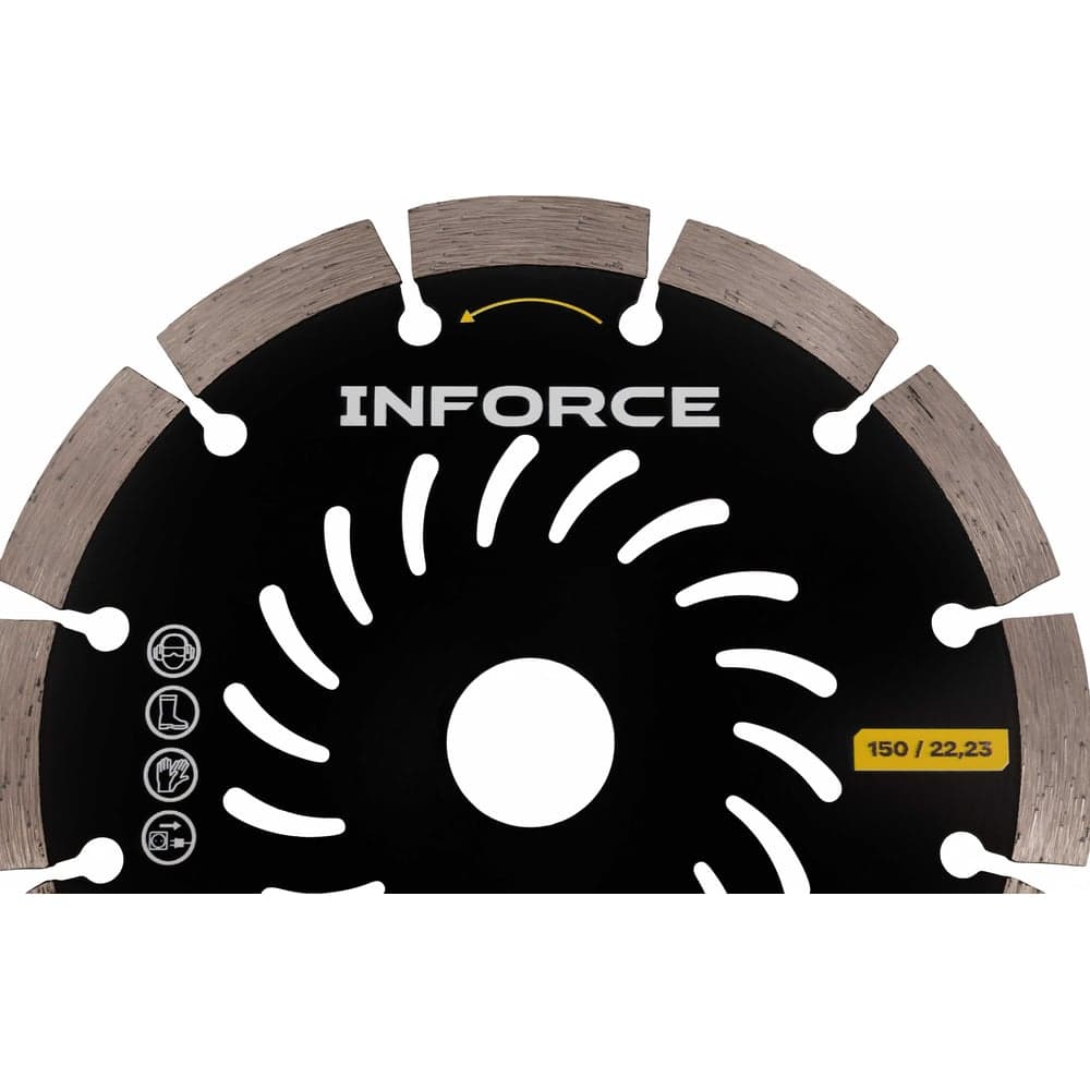 Диск алмазный отрезной по железобетону 150x22,23 x2.3мм Inforce 11-01-5101 — фото 4