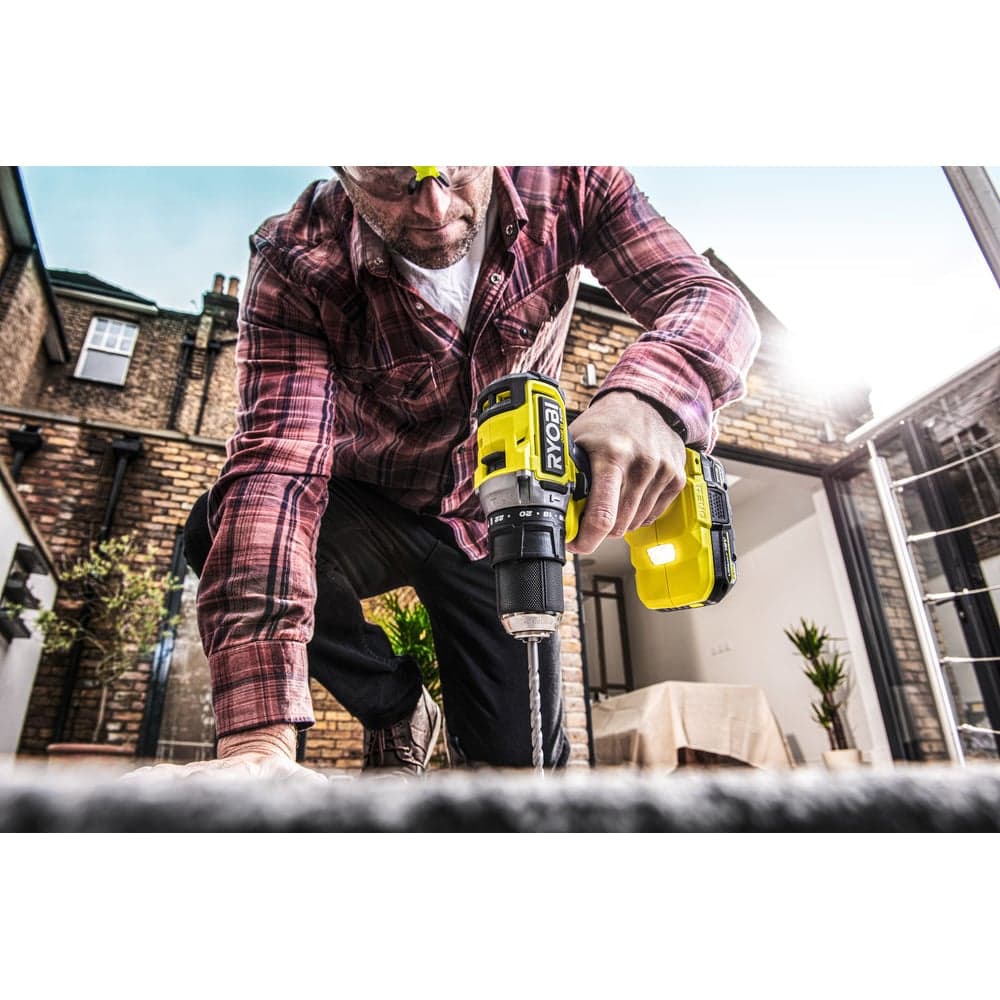 Дрель-шуруповерт ударная бесщеточная Ryobi ONE+ RPD18C-220S 5133004982 — фото 9