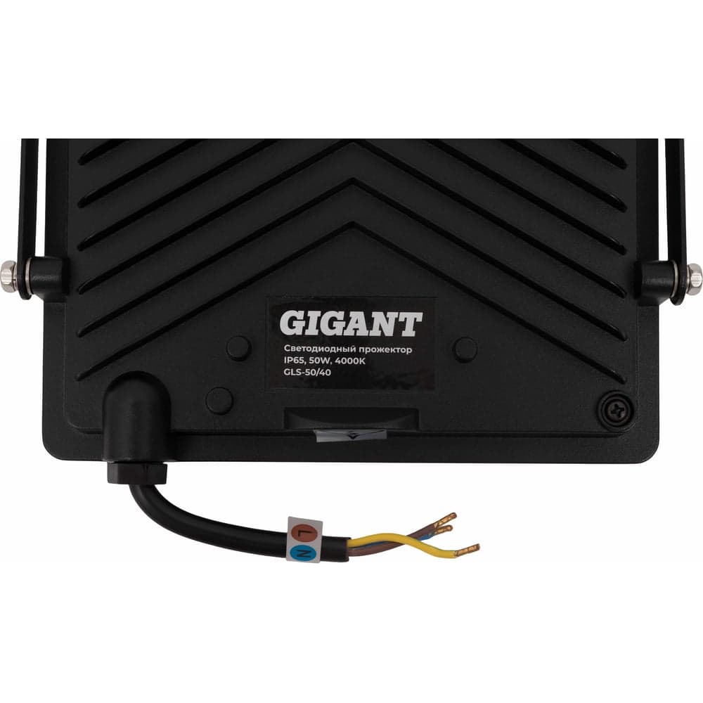 Светодиодный прожектор IP65 50W 4000K Gigant GLS-50/40 — фото 3