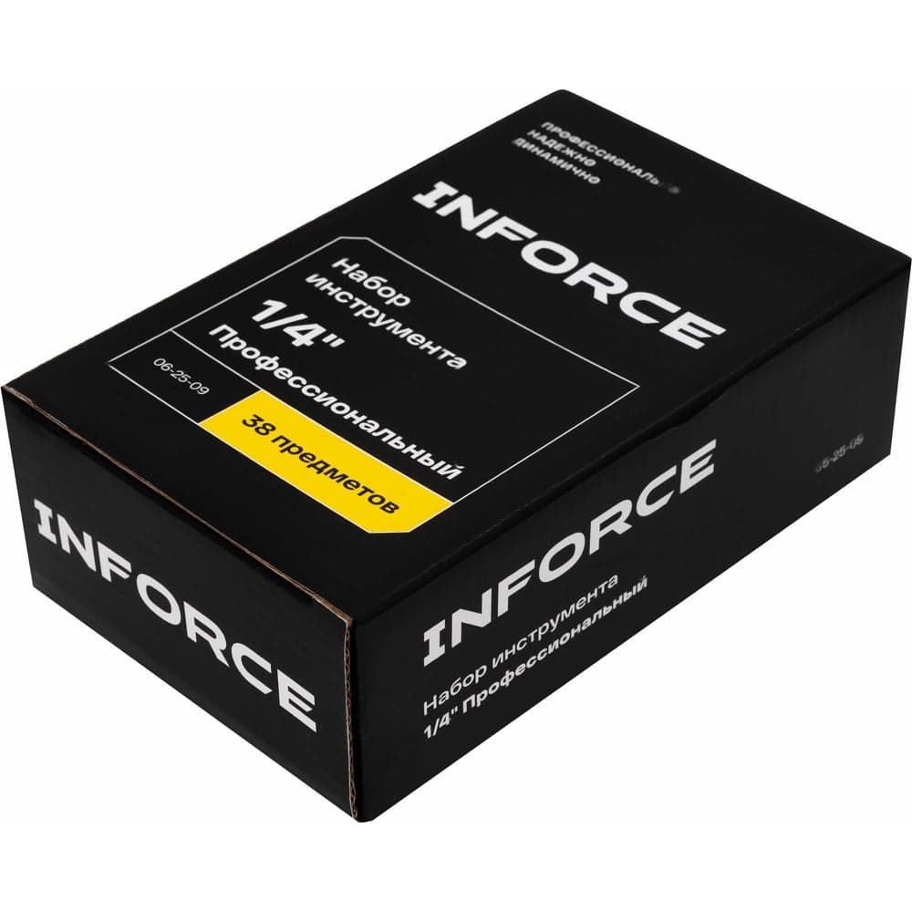 Универсальный набор инструмента Inforce 1/4" 38 предметов 06-25-09 — фото 17